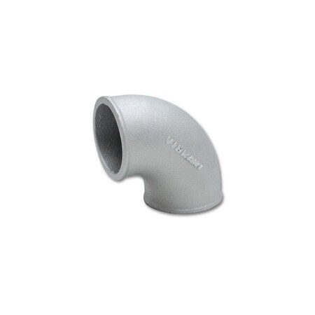 VIBRANT PERFORMANCE 2.5IN O.D. 90 DEGREE TIGHT RADIUS ALUMINUM ELBOW 2873